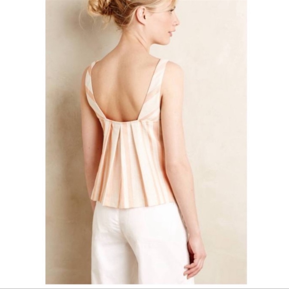 Anthropologie Chevron Midi Top, by HD in Paris - Size 0